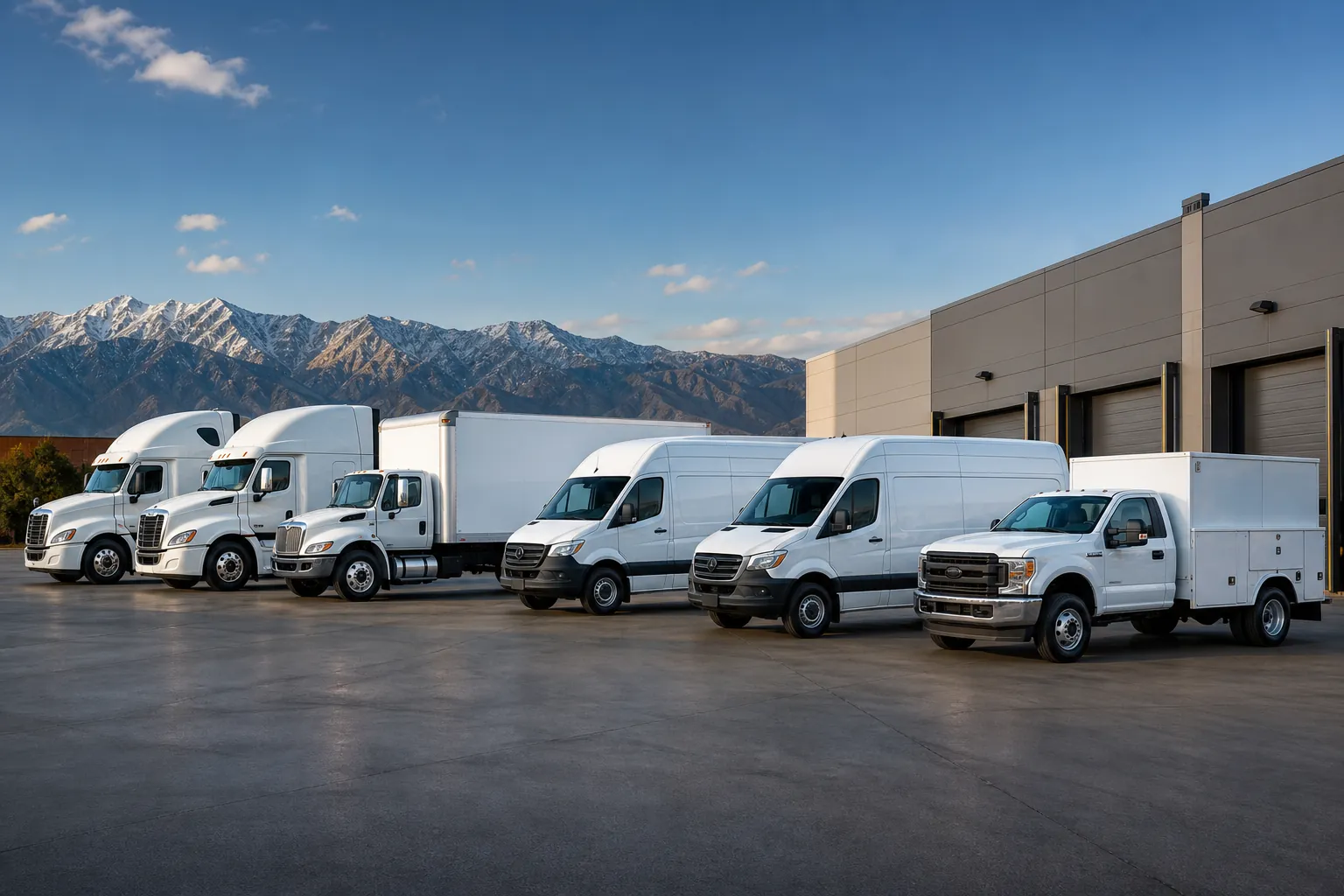 A fleet of vehicles cleaned at scale